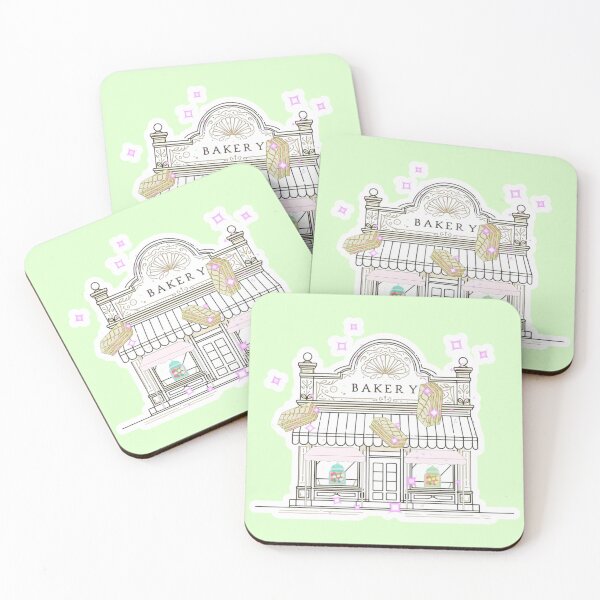 Item preview, Magical Bakery Illustration – Dreamy Cake Shop with Floating Desserts designed and sold by Sugar Wisdom .