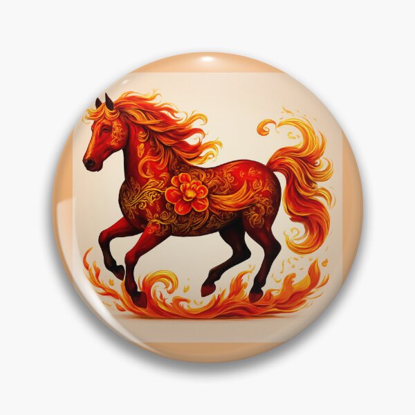 Item preview, Fire Horse of Transformation 2026 designed and sold by Zofia Sosnecka.