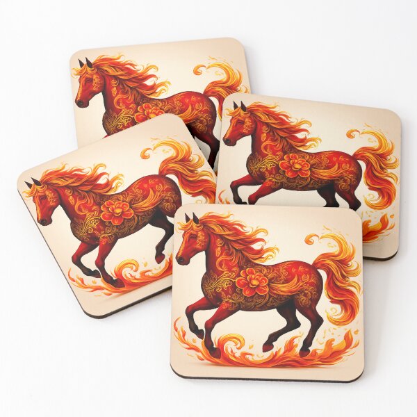 Item preview, Fire Horse of Transformation 2026 designed and sold by Zofia Sosnecka.
