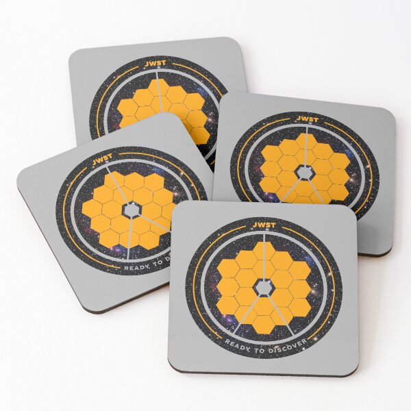 Item preview, JWST James Webb Space Telescope Ready To Discover Galaxy Art designed and sold by KiwiRider.
