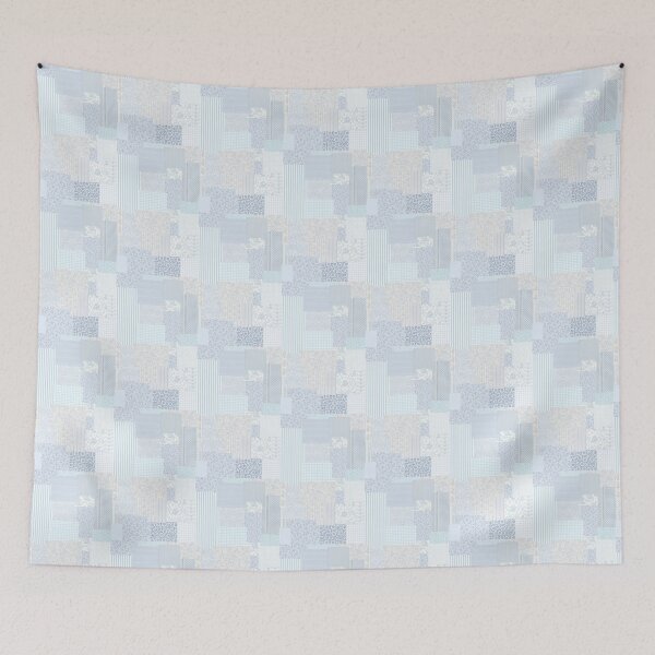 Item preview, Blue Collage designed and sold by allyrosebubble.