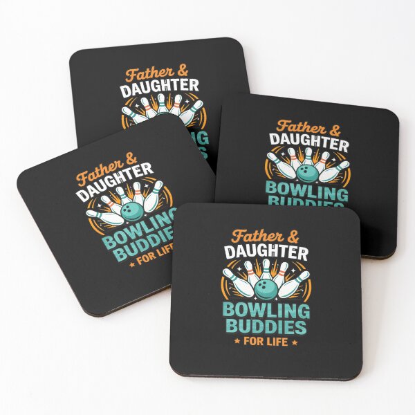 Item preview,  Father & Daughter Bowling Buddies For Life – Cute Bowling Team Design designed and sold by w66aboo.