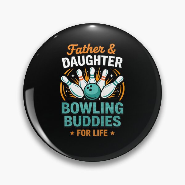 Item preview,  Father & Daughter Bowling Buddies For Life – Cute Bowling Team Design designed and sold by w66aboo.