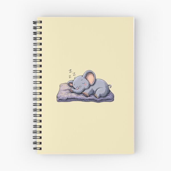 Item preview, Sleeping Baby Elephant – Cute sleeping elephant on a cuddly pillow illustration designed and sold by Meiersbeste.