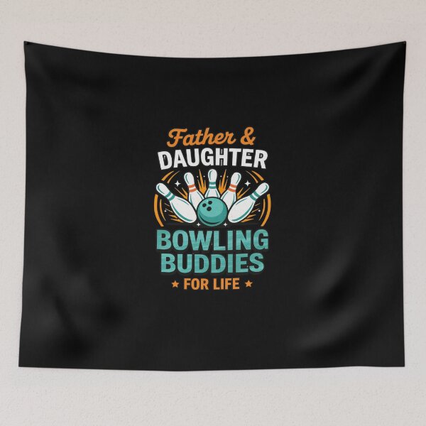 Item preview,  Father & Daughter Bowling Buddies For Life – Cute Bowling Team Design designed and sold by w66aboo.