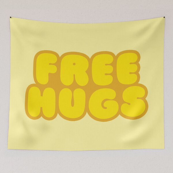 Item preview, Free Hugs - Goldenrod designed and sold by sillyjess.