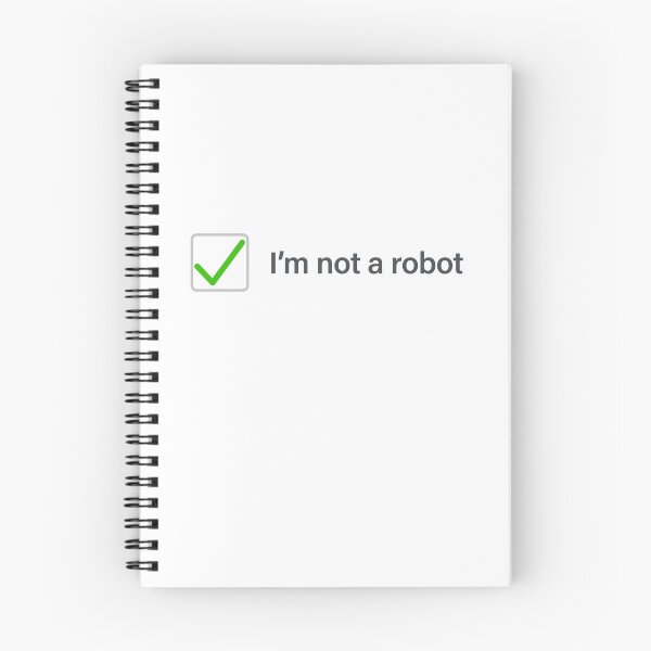 Item preview, Not a Robot Shirt – CAPTCHA Checked Funny Tech T-Shirt designed and sold by intofx.