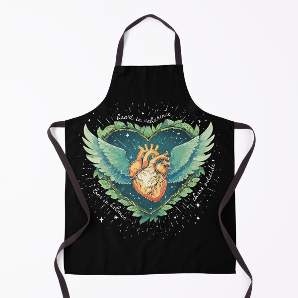 Item preview, Coherent Hearts • Heart in coherence. Love in balance. Chaos outside. designed and sold by FLOW Designs Shop.