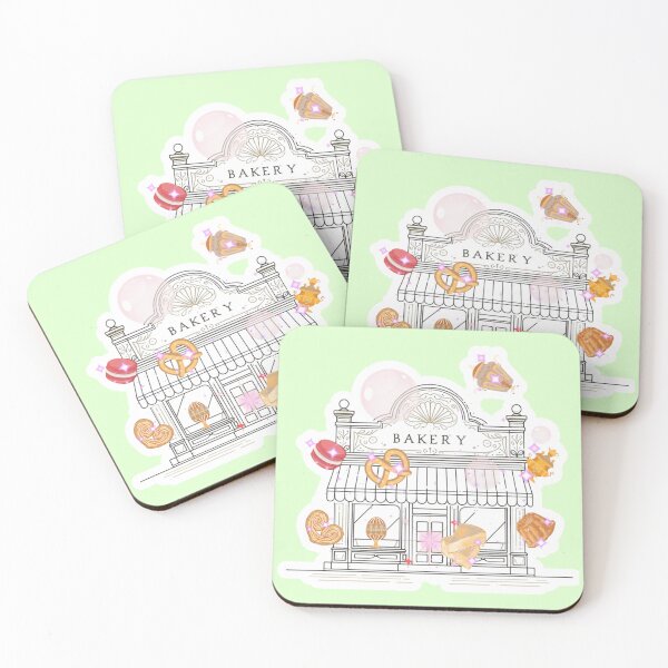 Item preview, Magical Bakery Illustration – Dreamy Cake Shop with Floating Desserts designed and sold by Sugar Wisdom .
