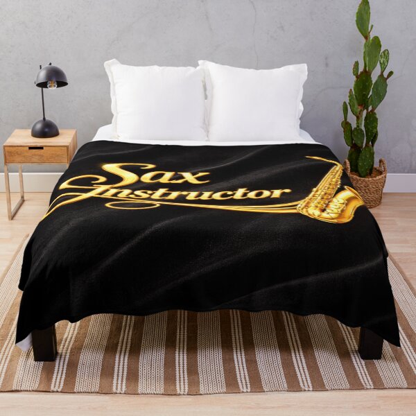 Item preview, Sax Instructor – Shiny Brass on Black Velvet designed and sold by MySheetMusicArt.