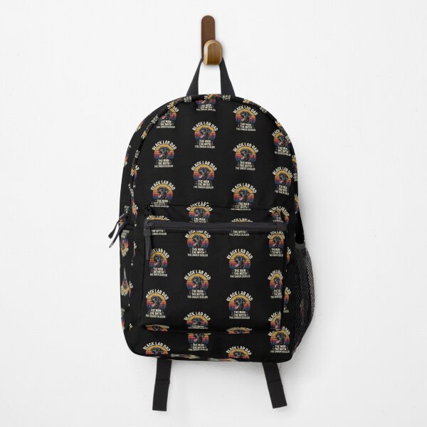 Item preview, Black Lab Dad – The Man The Myth The Snack Dealer Retro Dog Lover designed and sold by w66aboo.