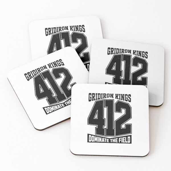 Item preview, Pittsburgh Football Gridiron Kings 412 Dominate The Field designed and sold by Axivra.