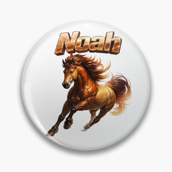 Item preview, Noah Year of the Horse Eastern Zodiac Horse Power Strength Design designed and sold by AlexLineArt.