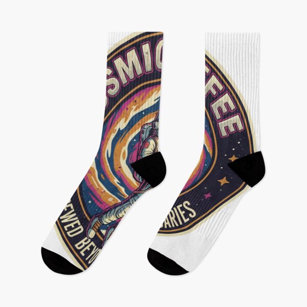 Item preview, Cosmic Coffee: Retro Astronaut Brew in Deep Space designed and sold by AdenDesign..