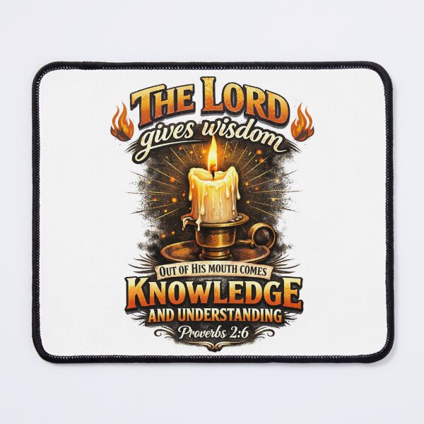 Item preview, The Lord Gives Wisdom - Proverbs 2:6 designed and sold by Faithloveshop.