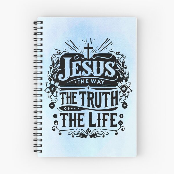 Item preview, Jesus, The Way, The Truth, The Life - Christian Faith Inspirational Design designed and sold by MysticOzzy.