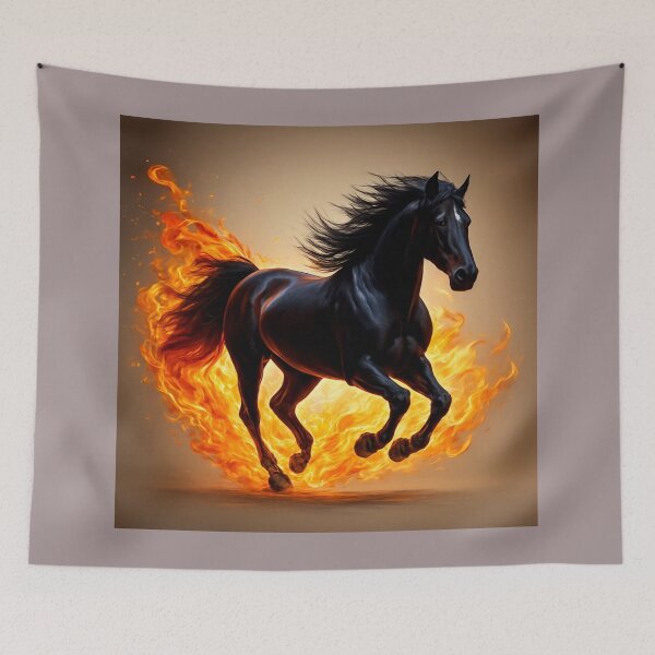 Item preview,  Fire Horse of Transformation 2026 designed and sold by Zofia Sosnecka.