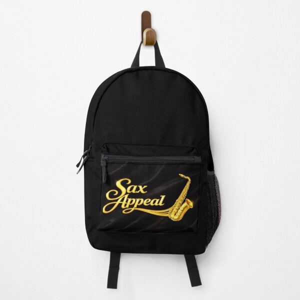 Item preview, Sax Appeal – Shiny Brass Sax on Black Velvet designed and sold by MySheetMusicArt.