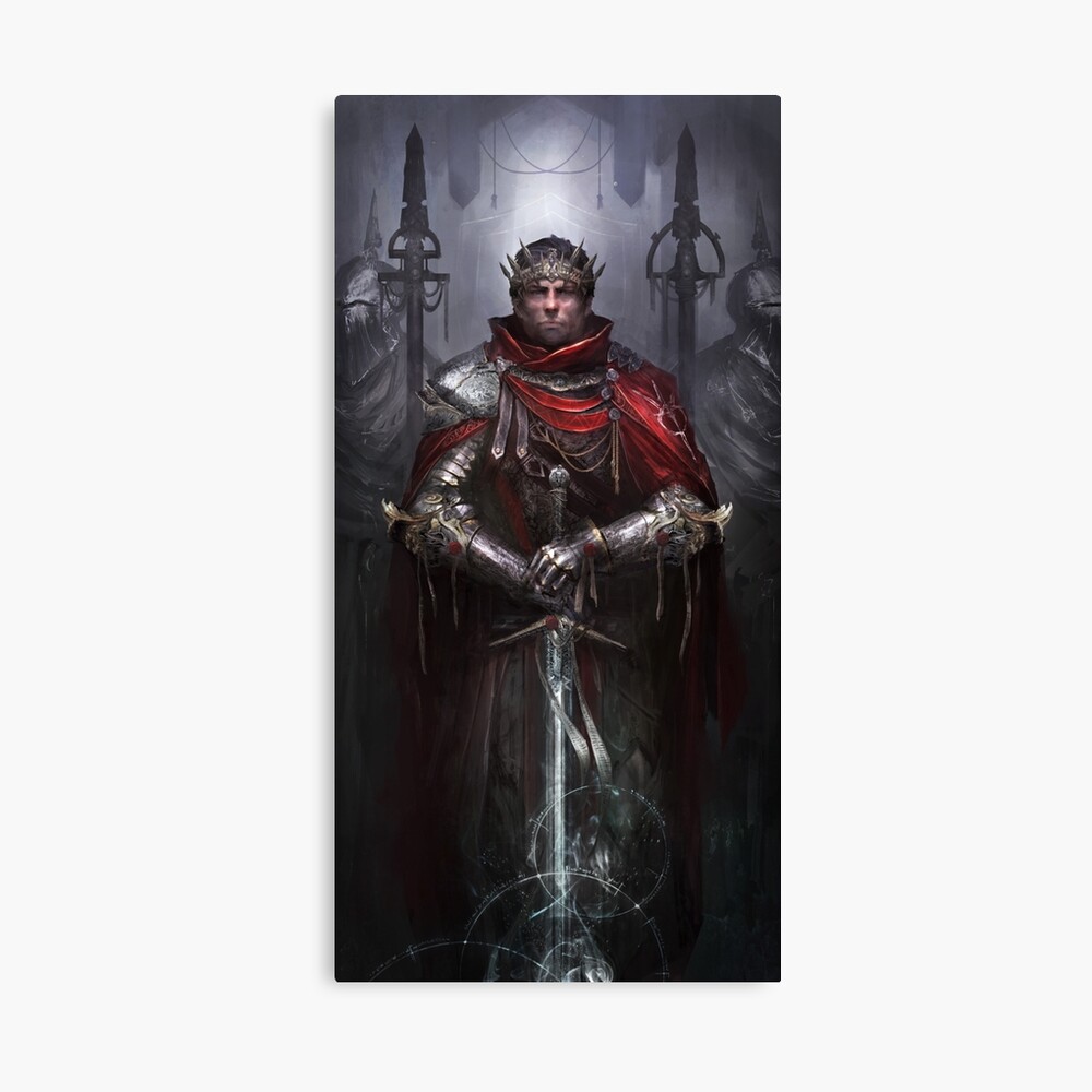 Arthur, King of the Britons Canvas Print