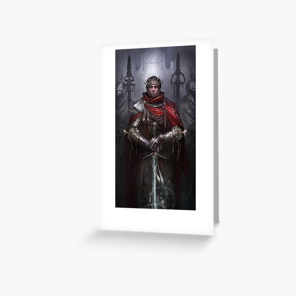 Arthur, King of the Britons Greeting Card