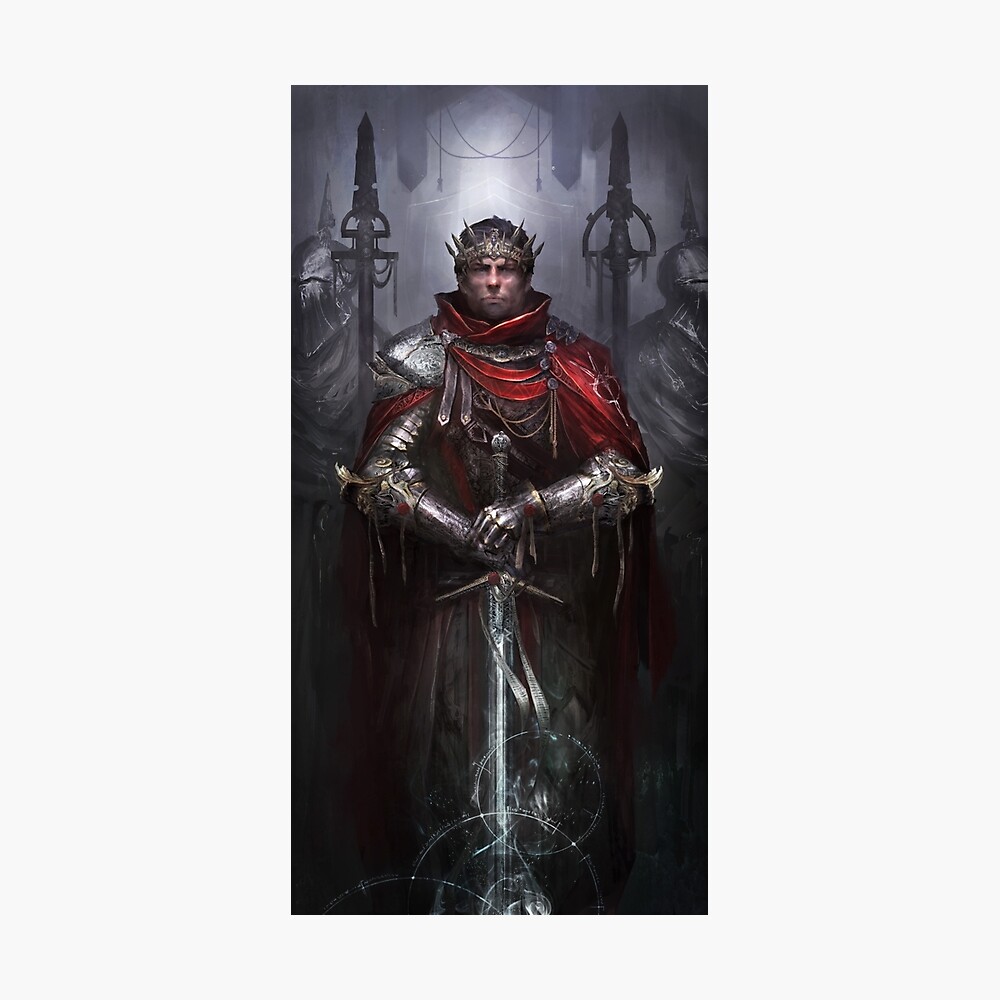 Arthur, King of the Britons Lámina fotográfica