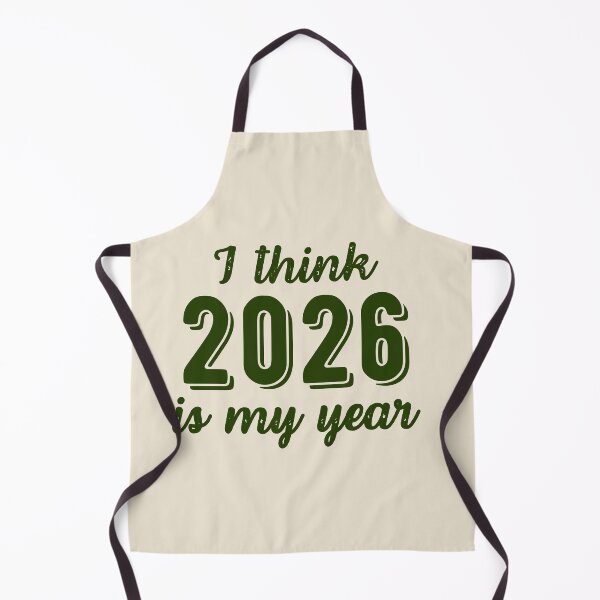 Item preview, I Think 2026 Is My Year – New Year Motivational Typography Design designed and sold by RokaWorld.