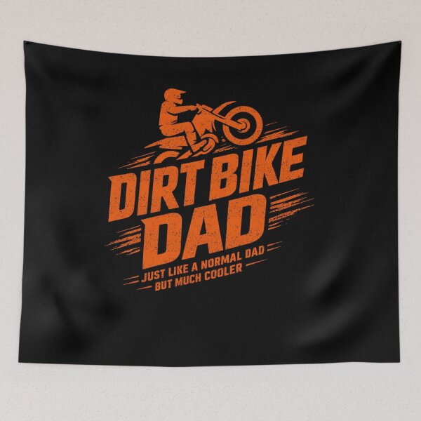Item preview, Dirt Bike Dad Built Different designed and sold by FreshVibe Prints.