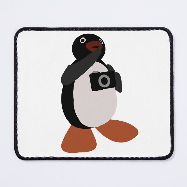 Item preview, Shocked Pingu taking Picture designed and sold by musicinmyblood.