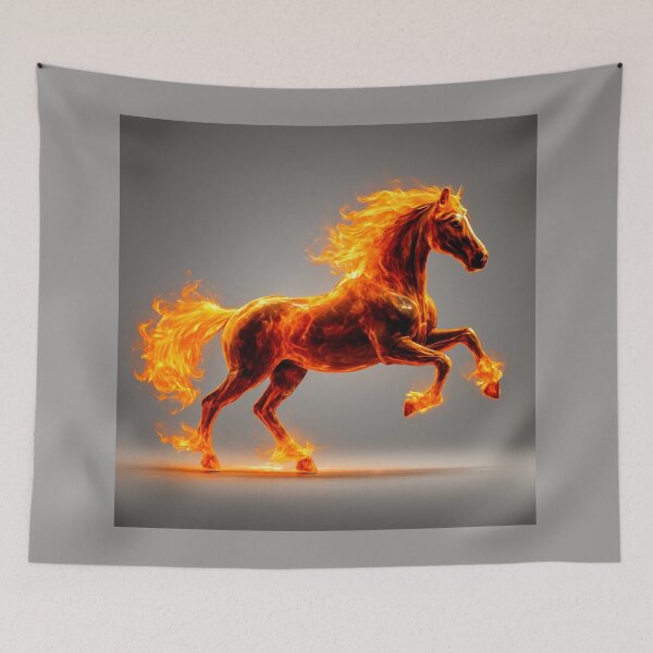 Item preview,  Fire Horse of Transformation 2026 designed and sold by Zofia Sosnecka.