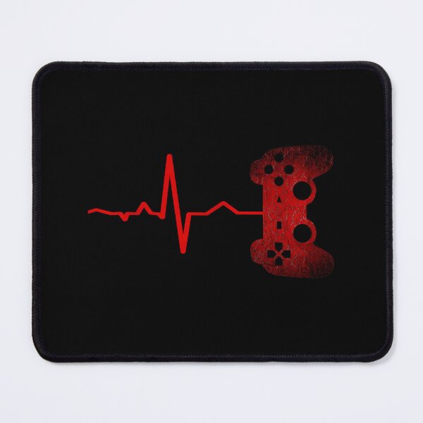 Item preview, Heartbeat Gamer Video Games Lovers designed and sold by Sossima Art.
