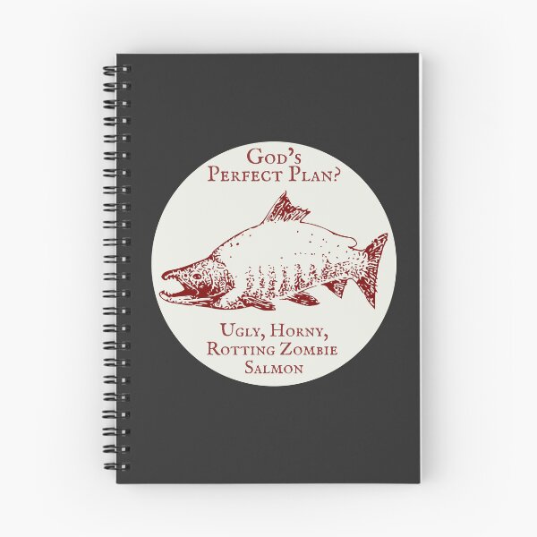 Item preview, God's Perfect Plan? - Zombie Salmon - Atheist Animals designed and sold by EvergreenRevolt.