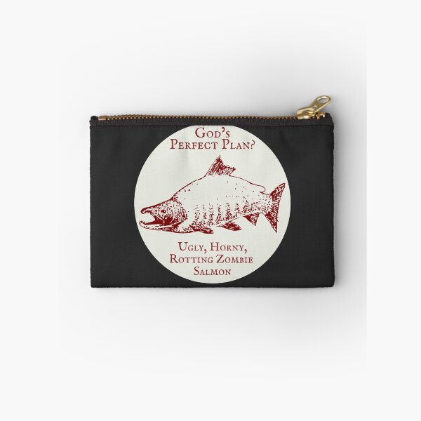Item preview, God's Perfect Plan? - Zombie Salmon - Atheist Animals designed and sold by EvergreenRevolt.