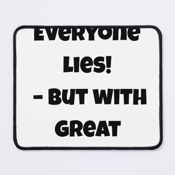 Item preview, Lies rules designed and sold by Tatjana  Hudak.