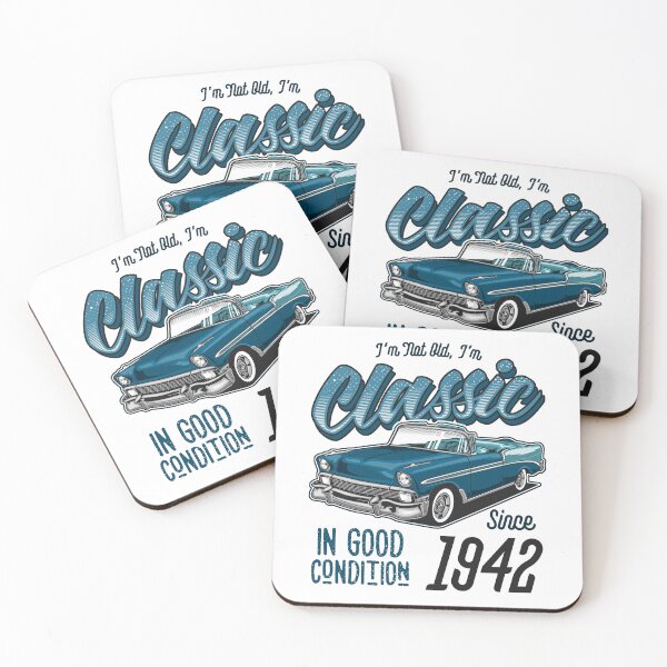 Item preview, I'm Not Old I'm Classic Car Vintage Born In 1942 designed and sold by JRRTs.