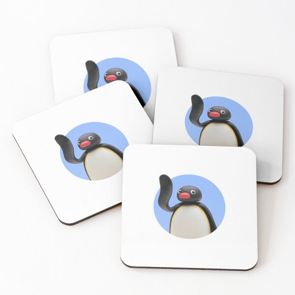 Item preview, Waving Pingu in Circle designed and sold by musicinmyblood.