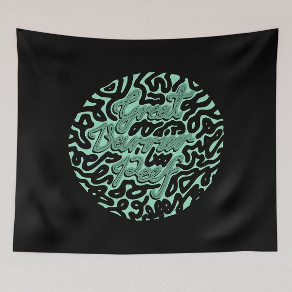 Item preview, Coral Brain Great Barrier Reef Genuine Aboriginal Art 10 Green designed and sold by wigilwigil.
