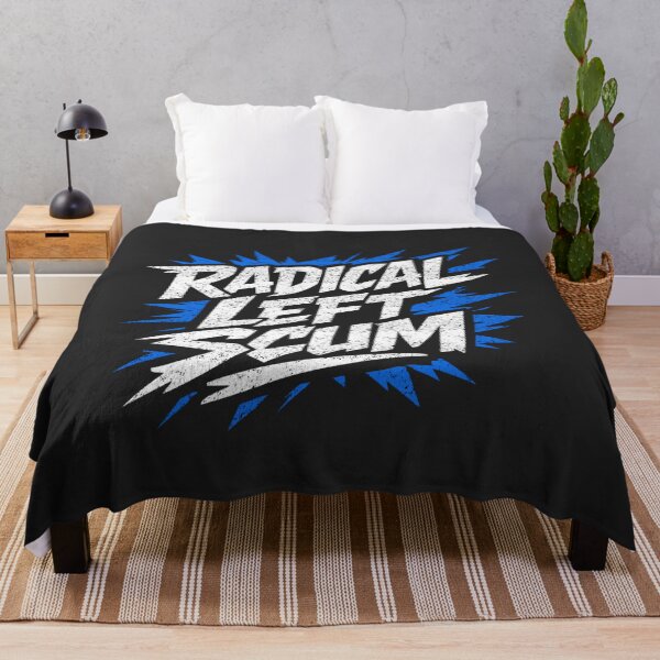 Item preview, Radical Left Scum Bold Statement designed and sold by FreshVibe Prints.