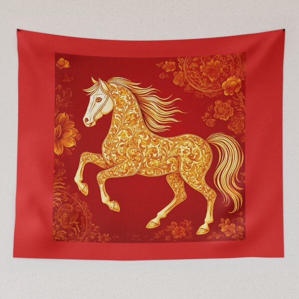 Item preview,  Fire Horse of Transformation 2026 designed and sold by Zofia Sosnecka.