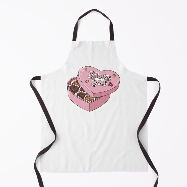 Item preview, I Love You Chocolate Box – Cute Valentine’s Candy Sticker designed and sold by jenelectra.