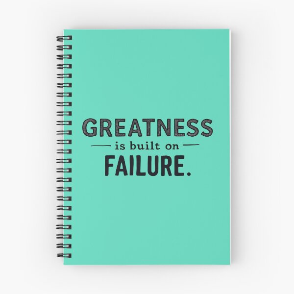 Item preview, Greatness Is Built on Failure – Bold Motivation Tee designed and sold by LoganDzign.