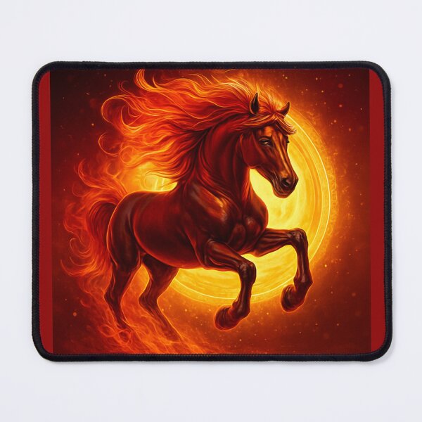 Item preview,  Fire Horse of Transformation 2026 designed and sold by Zofia Sosnecka.