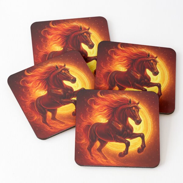 Item preview,  Fire Horse of Transformation 2026 designed and sold by Zofia Sosnecka.