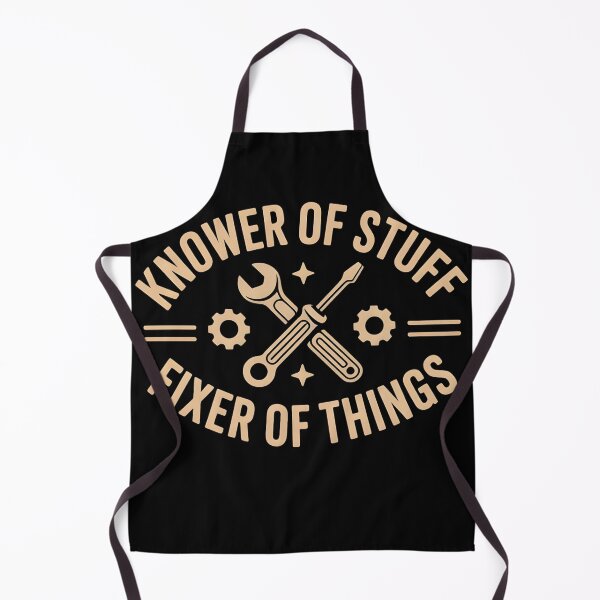 Item preview, Knower of Stuff Fixer of Things Funny Mechanic designed and sold by BLZART.