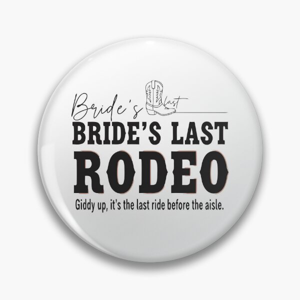 Item preview, Bride's Last Rodeo Bachelorette Party Group Matching Shirts Western Minimalist Bridal Shower Event T-Shirt Customizable Apparel designed and sold by mantra2023.