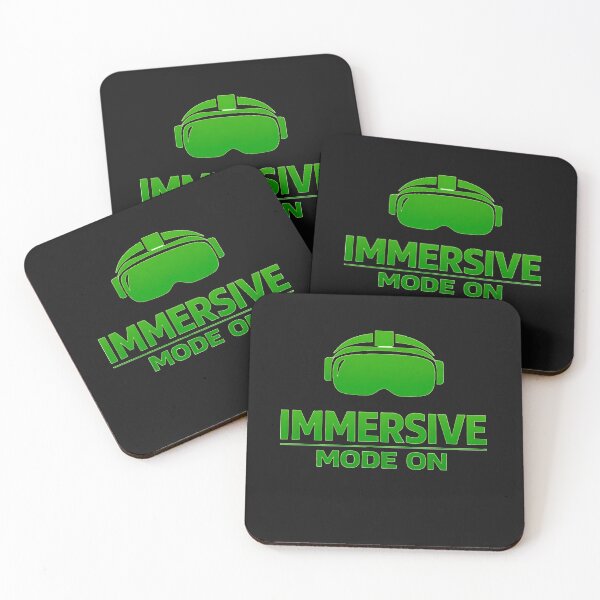 Item preview, Immersive Mode On – VR Gamer Design designed and sold by JustJaxGaming.