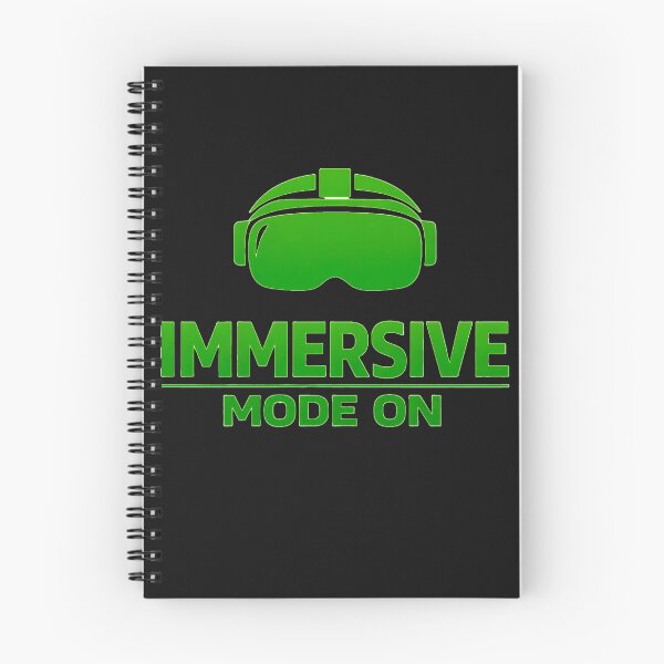 Item preview, Immersive Mode On – VR Gamer Design designed and sold by JustJaxGaming.
