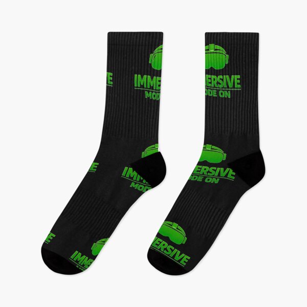 Item preview, Immersive Mode On – VR Gamer Design designed and sold by JustJaxGaming.