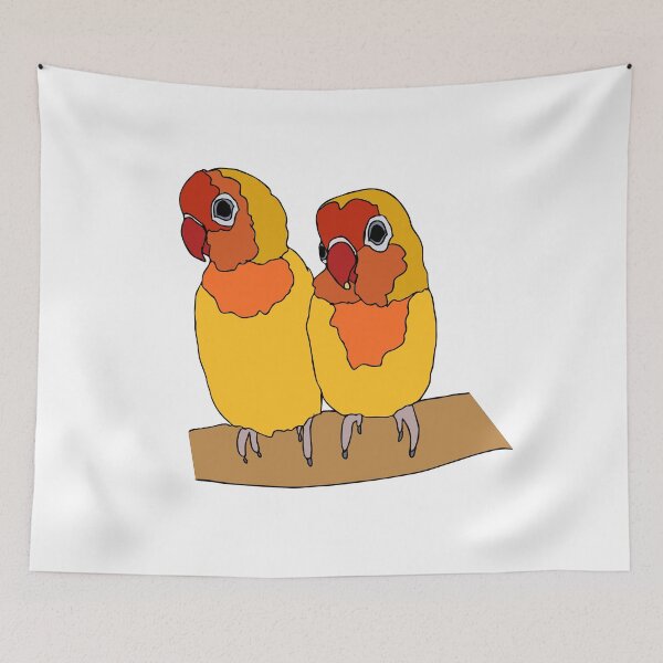 Item preview, Lovebirds designed and sold by nolessjess.