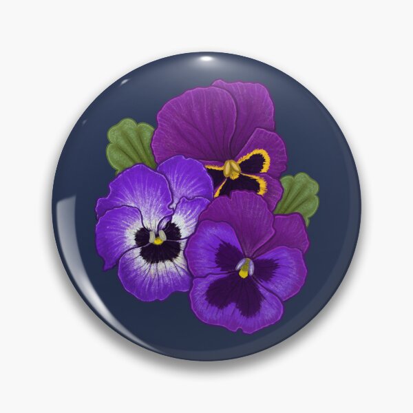 Item preview, Purple Pansies designed and sold by Tacky Frog.