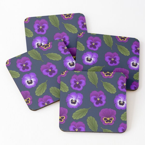 Item preview, Purple Pansies designed and sold by Tacky Frog.
